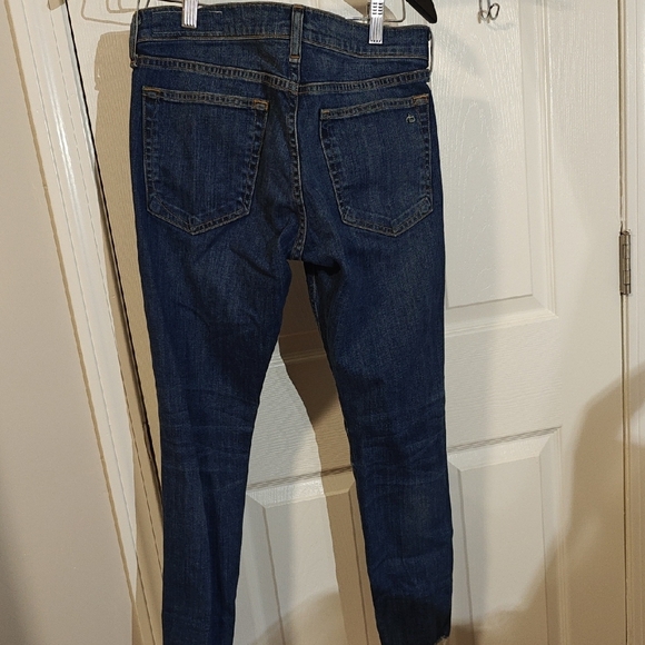 Rag & Bone Dark Blue Women's Jeans - Picture 7 of 10